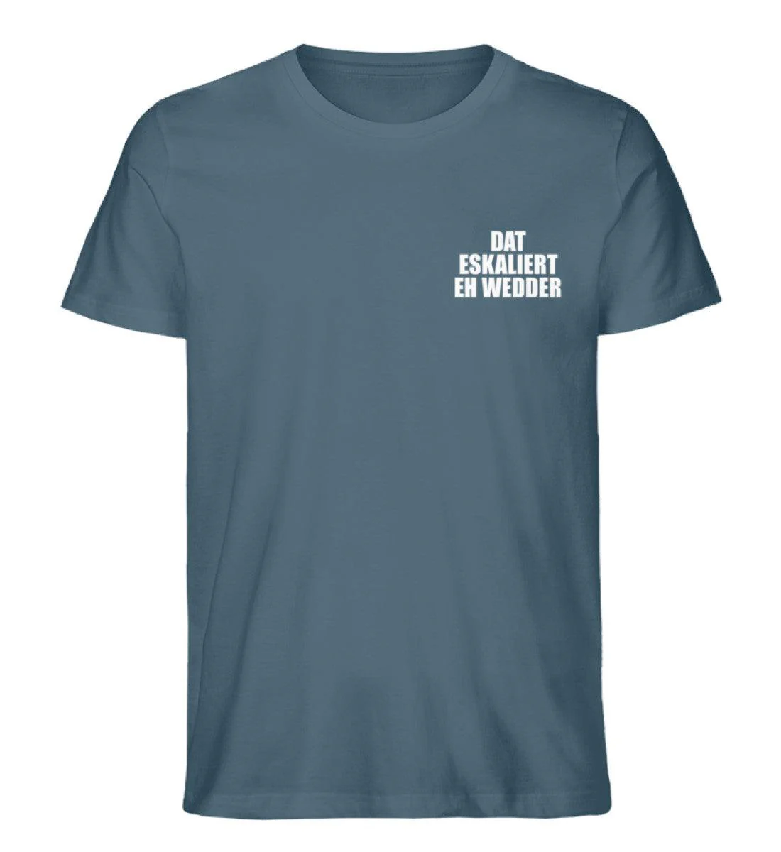 Dat eskaliert eh wedder · Herren Premium Bio T-Shirt - Image 2