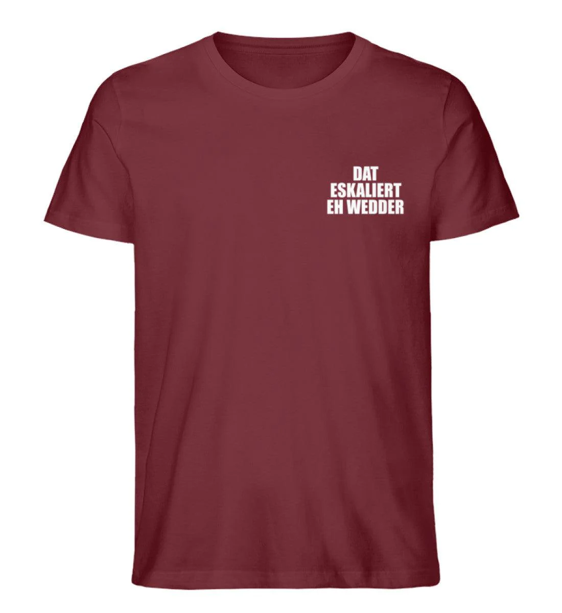 Dat eskaliert eh wedder · Herren Premium Bio T-Shirt - Image 4