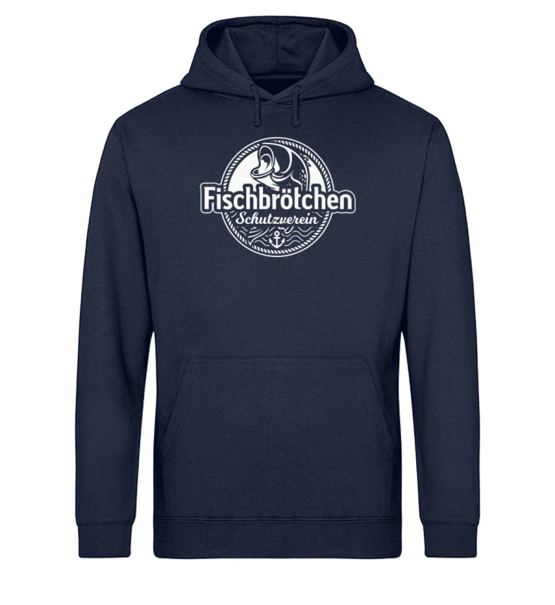 Fischbrötchen Schutzverein · Unisex Bio Hoodie - Image 3