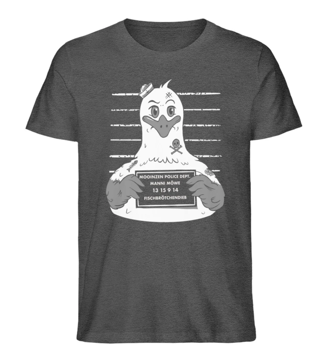 Fischbrötchendieb · Herren Premium Bio T-Shirt - Image 3