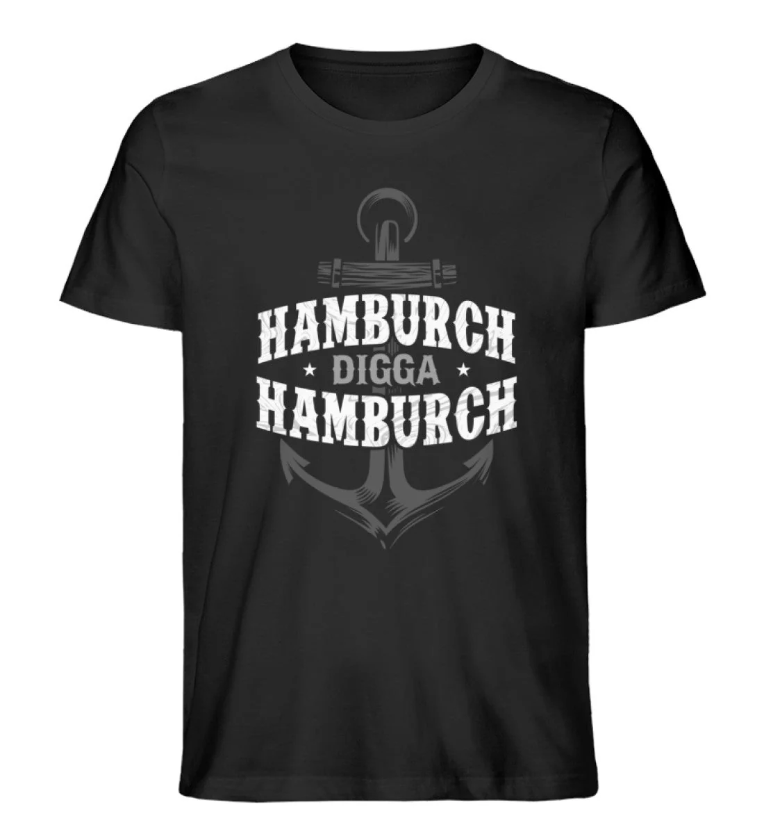 Hamburch Digga · Herren Premium Bio T-Shirt