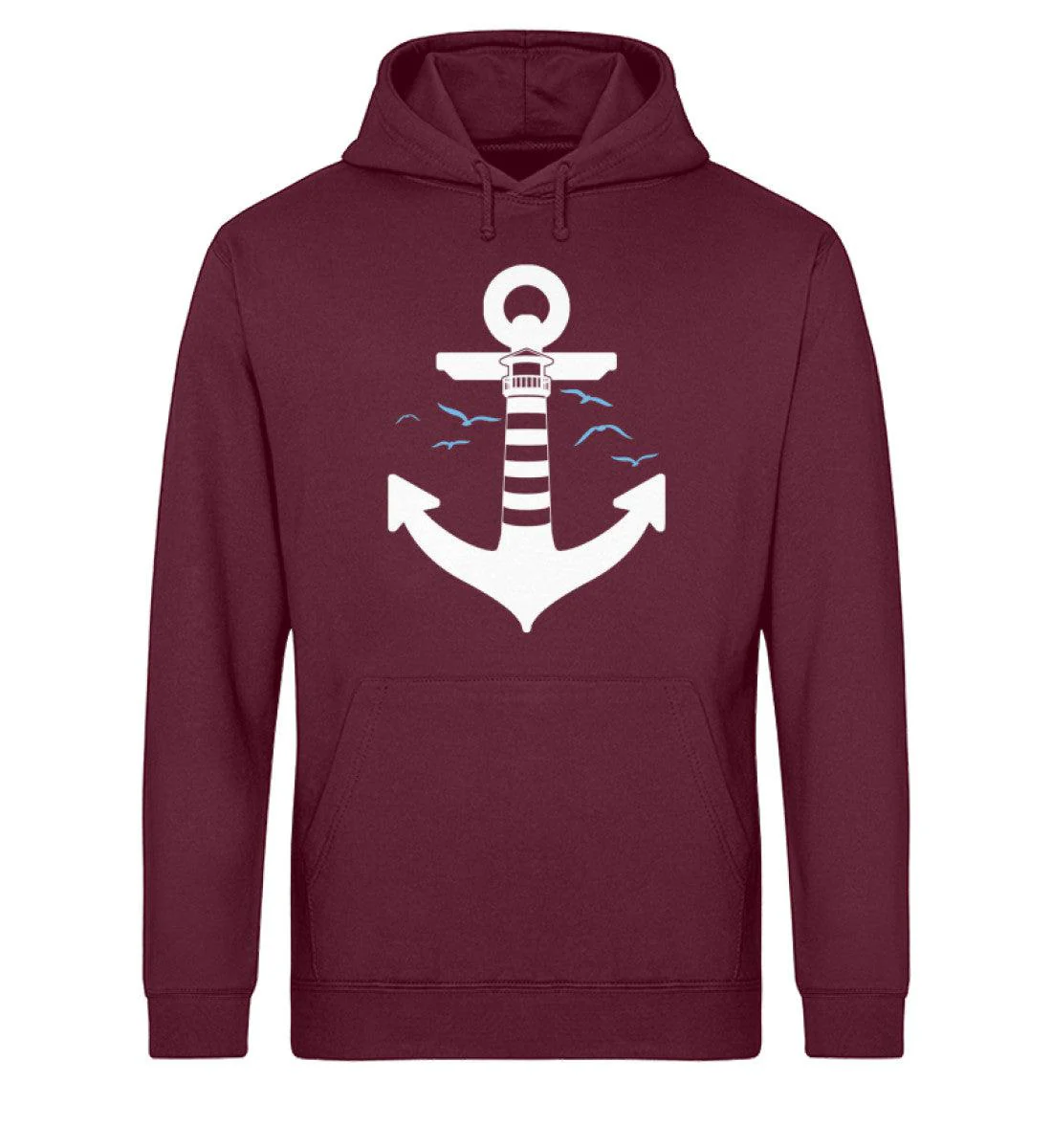 Leuchtturm Anker · Unisex Bio Hoodie - Image 2