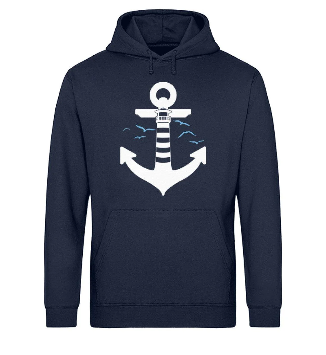 Leuchtturm Anker · Unisex Bio Hoodie - Image 3