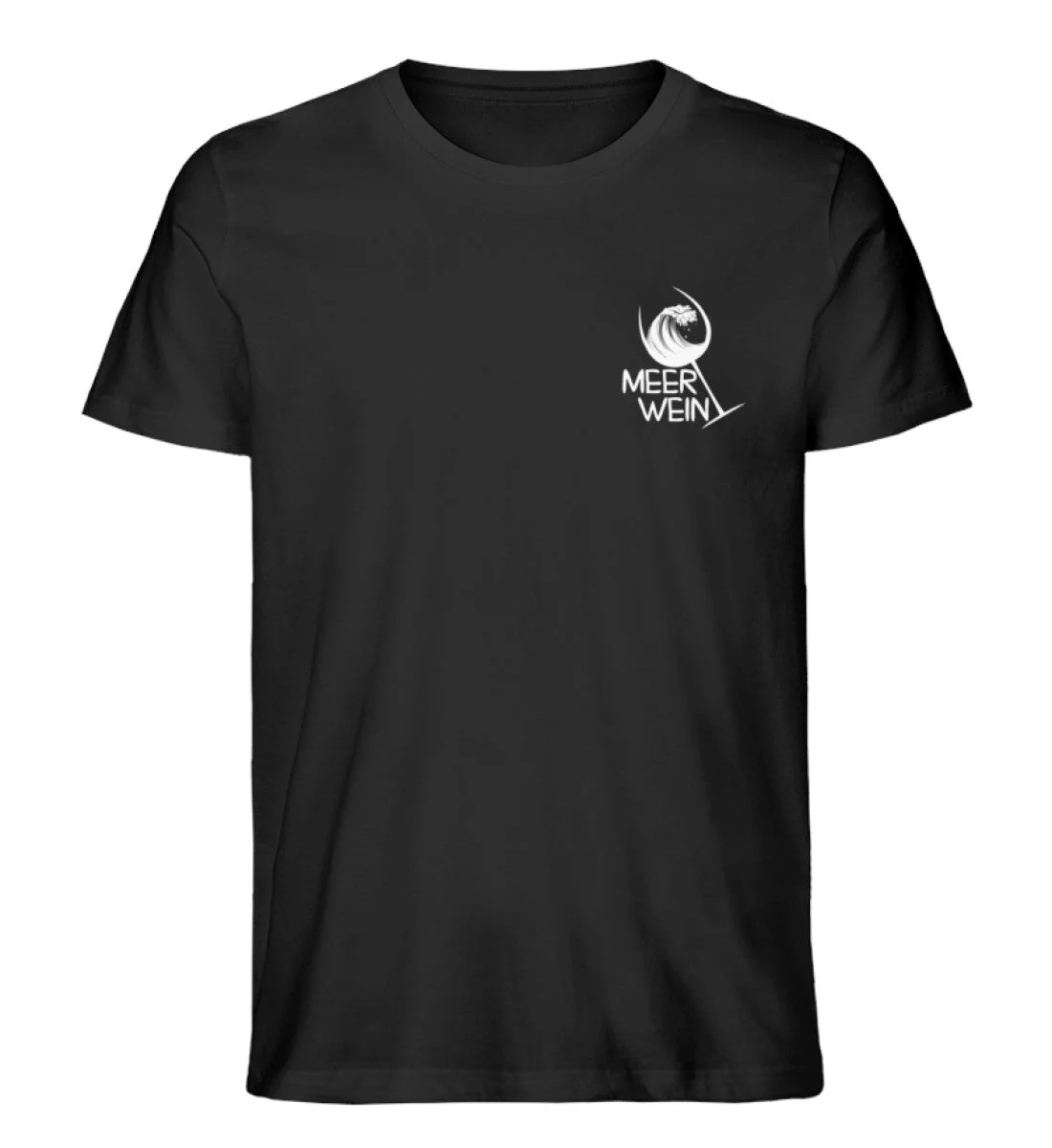 Meer Wein · Herren Premium Bio T-Shirt