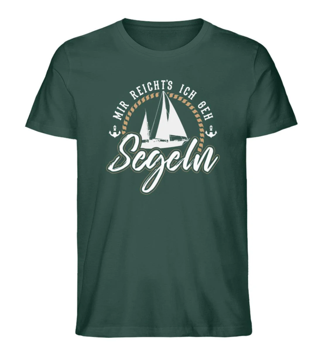 Mir reicht's ich geh Segeln · Herren Premium Bio T-Shirt - Image 6