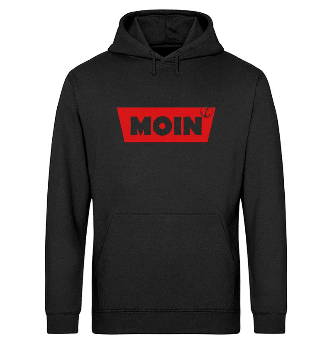 Moin Batch Rot · Unisex Bio Hoodie