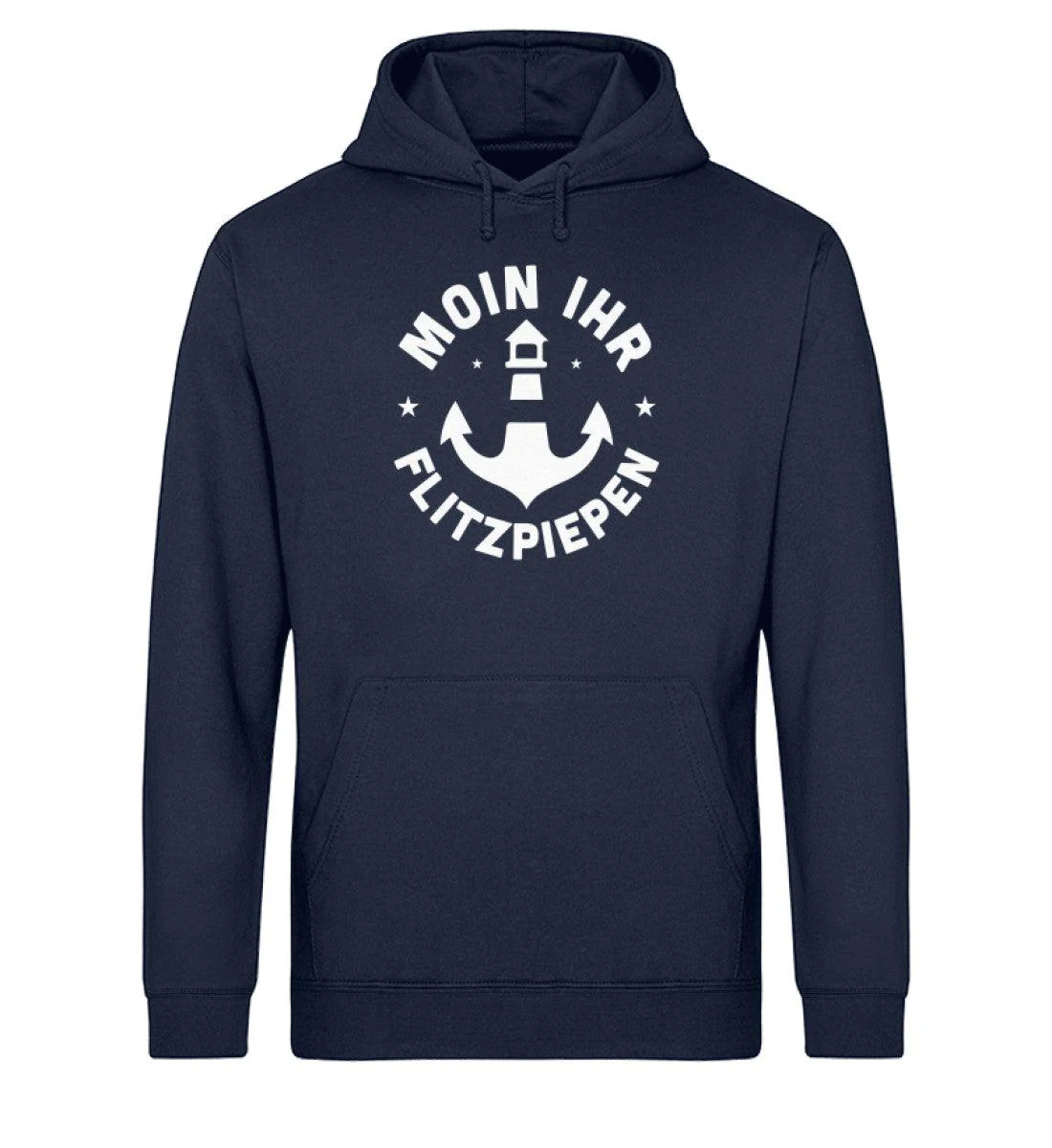 Moin ihr Flitzpiepen  · Unisex Bio Hoodie - Image 3