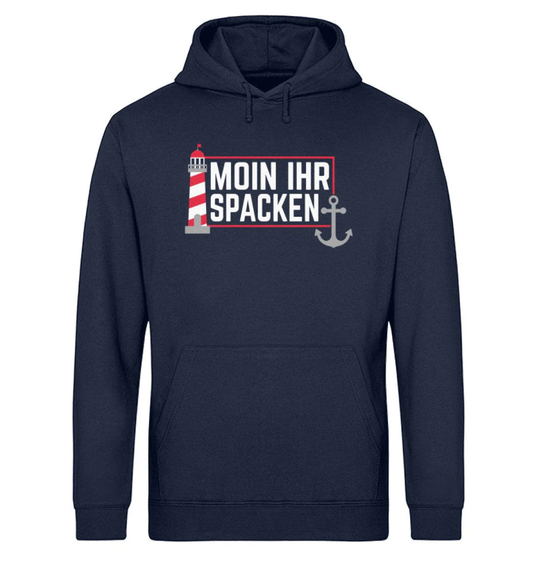 Moin ihr Spacken · Unisex Bio Hoodie - Image 3