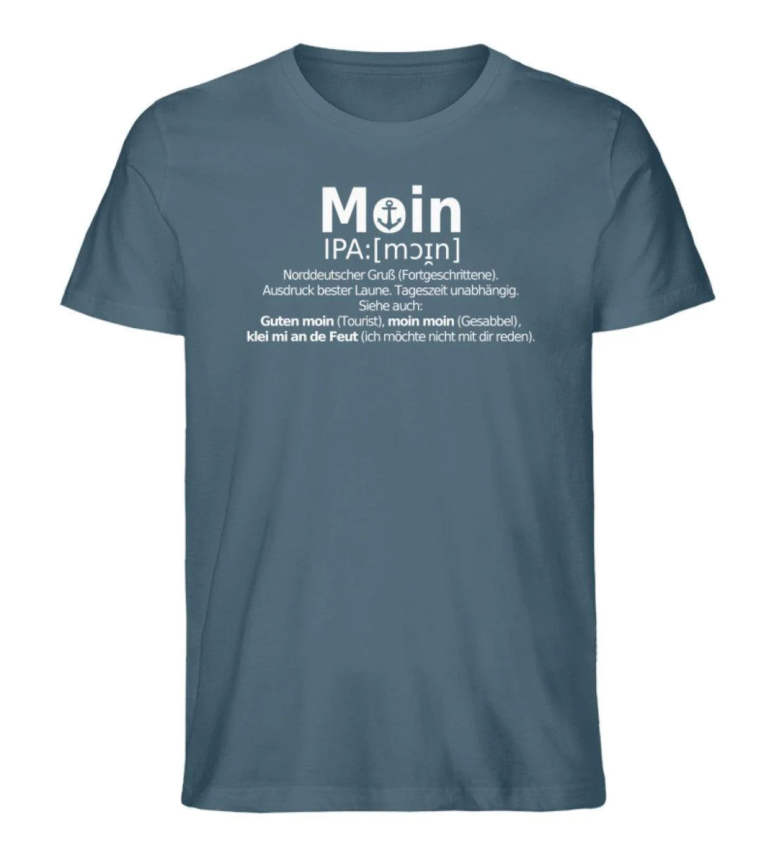 Moin Lexikon · Herren Premium Bio T-Shirt - Image 2
