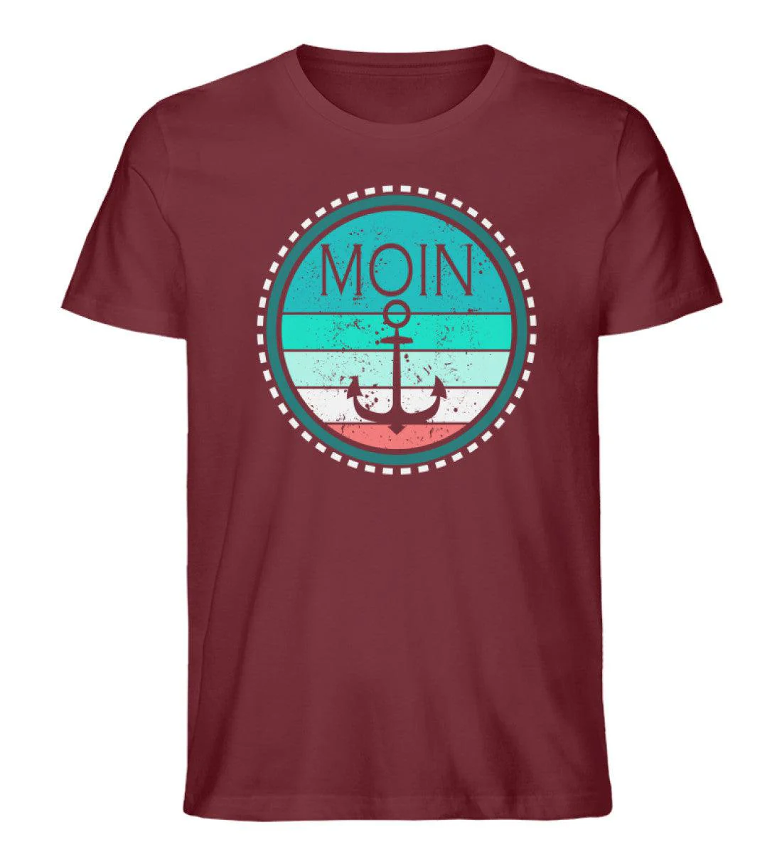 Moin retro Grün · Herren Premium Bio T-Shirt - Image 4