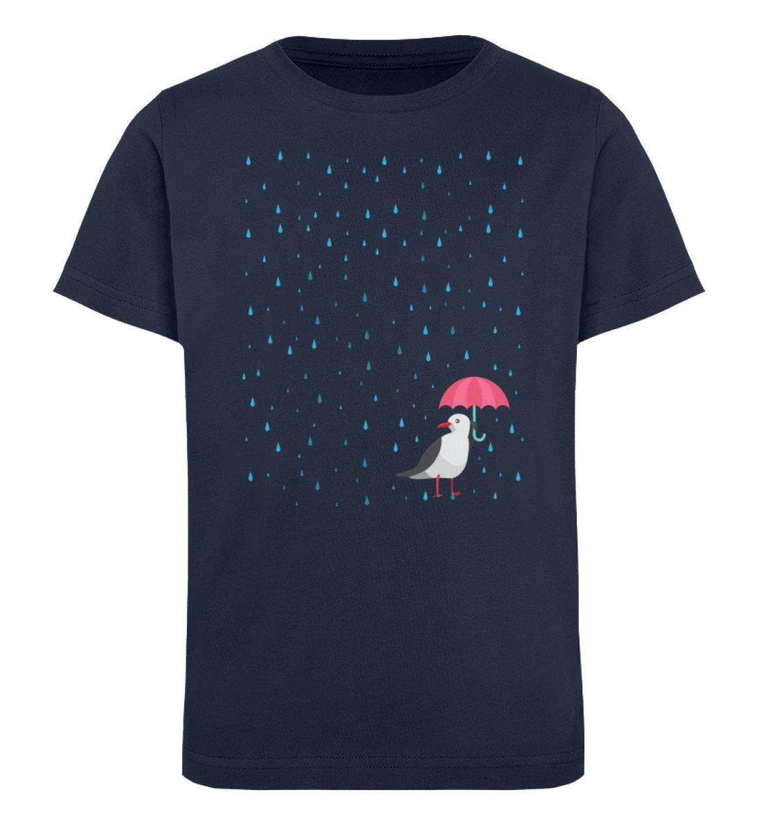Möwe Regenschirm · Kinder Premium Bio T-Shirt - Image 2