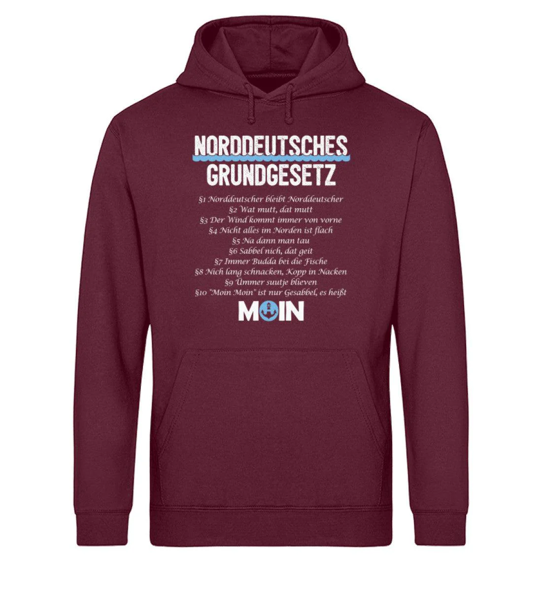 Norddeutsches Grundgesetz · Unisex Bio Hoodie - Image 2