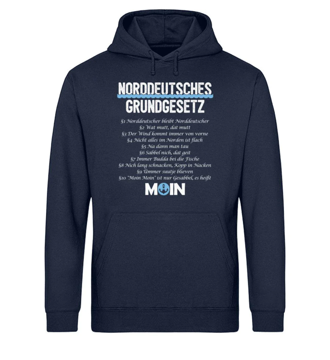 Norddeutsches Grundgesetz · Unisex Bio Hoodie - Image 3