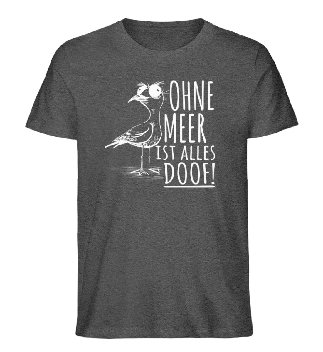 Ohne Meer ist alles doof · Herren Premium Bio T-Shirt - Image 3