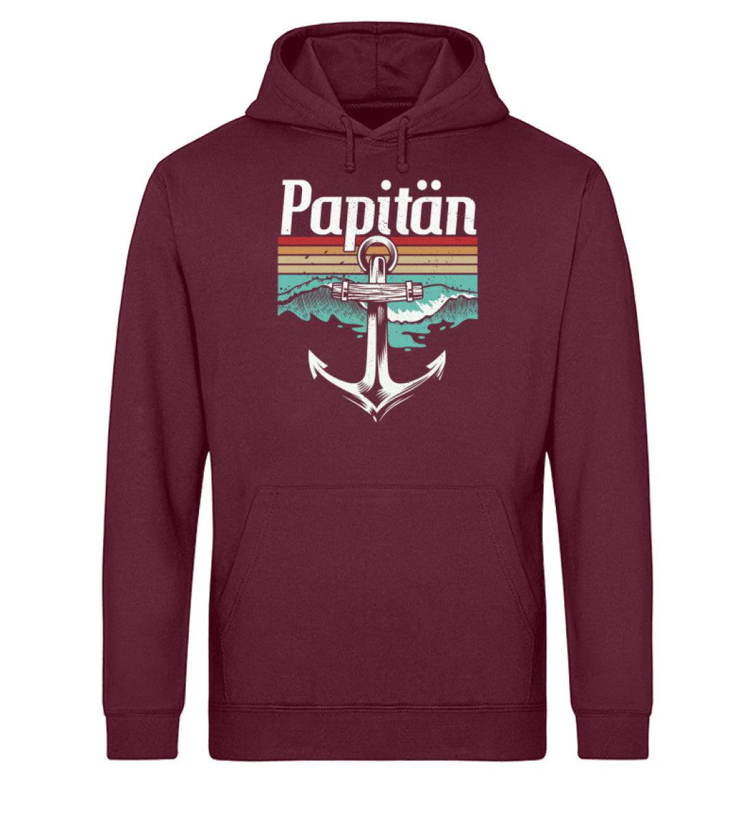 Papitän Retro · Unisex Bio Hoodie - Image 2