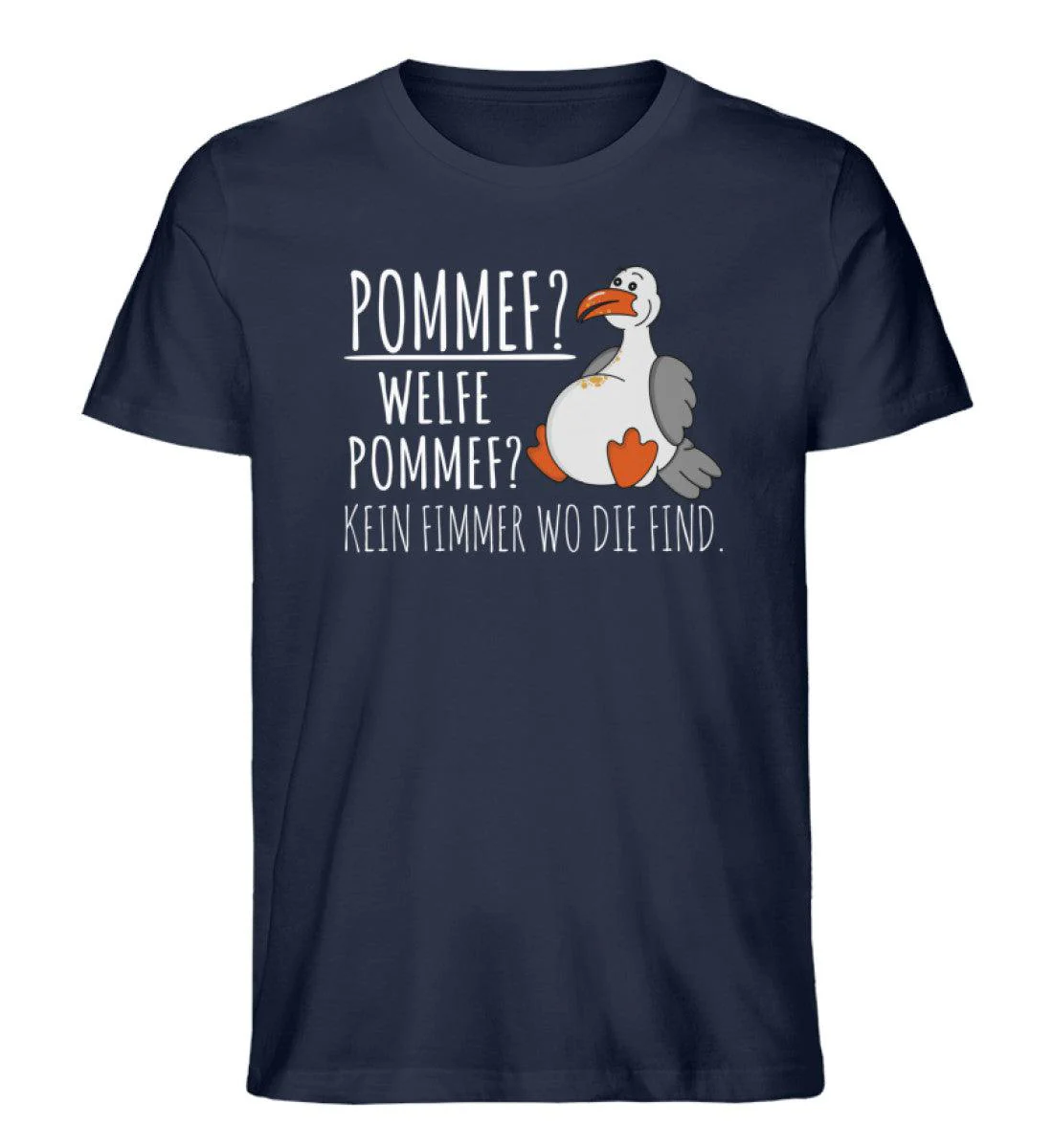 Pommef? Welfe Pommef? · Herren Premium Bio T-Shirt - Image 5