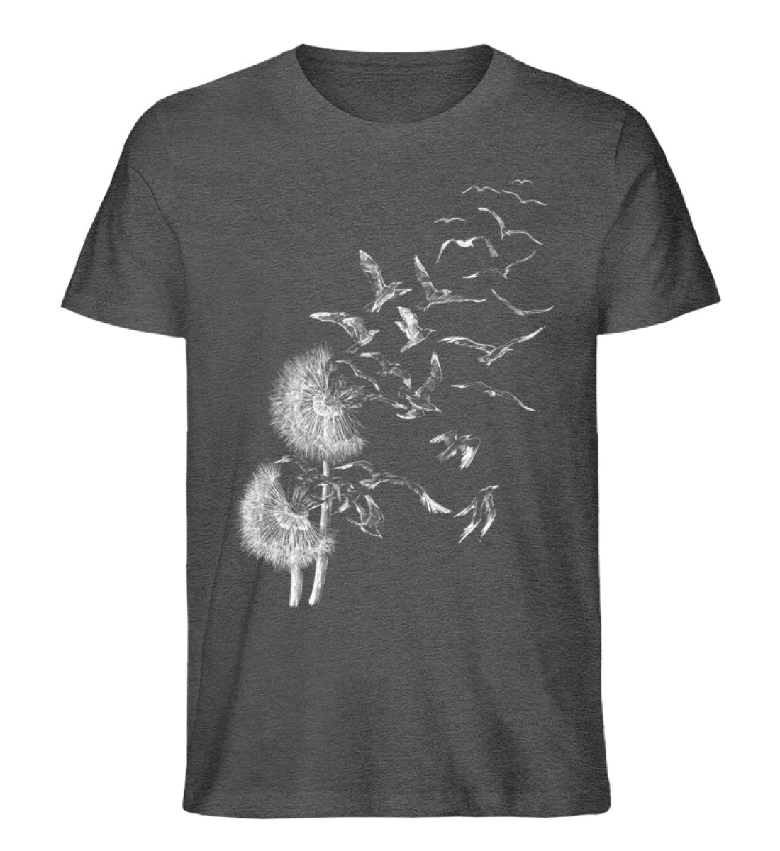 Pusteblume Möwen · Herren Premium Bio T-Shirt - Image 3