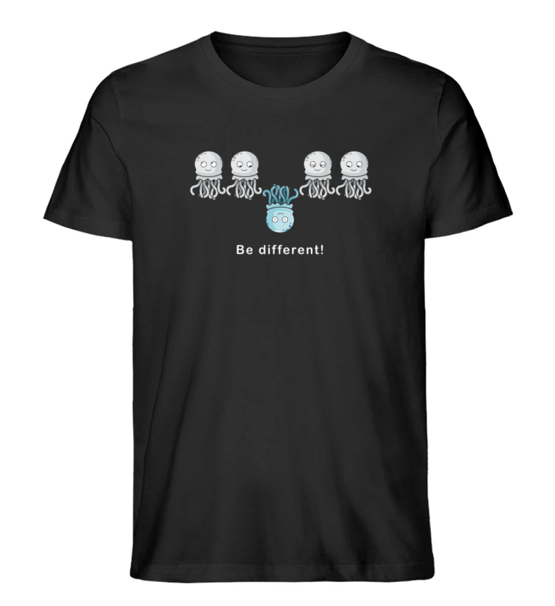 Quallen different · Herren Premium Bio T-Shirt