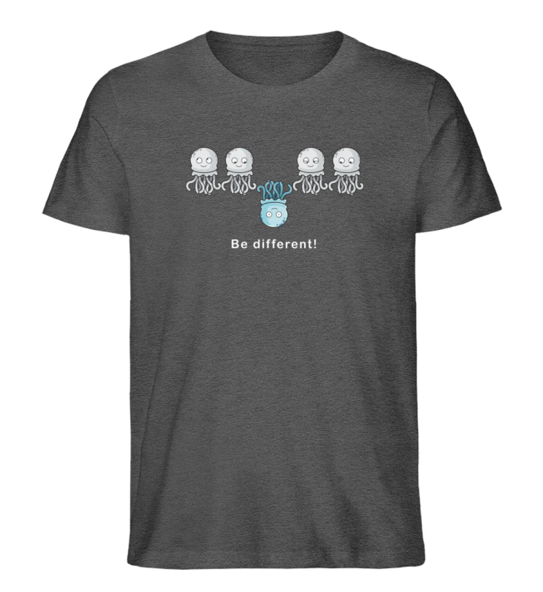 Quallen different · Herren Premium Bio T-Shirt - Image 3