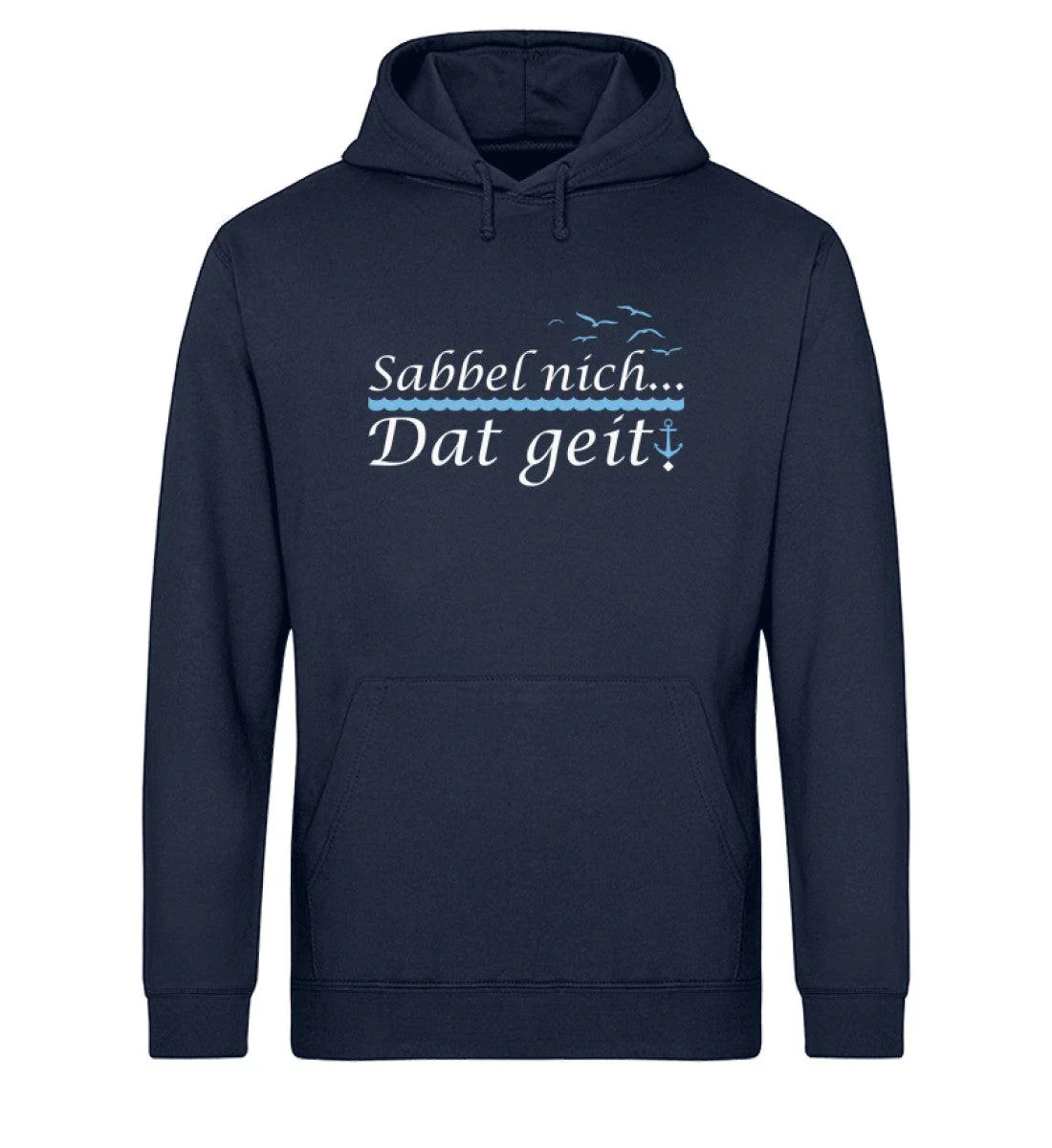 Sabbel nich dat geit · Unisex Bio Hoodie - Image 3