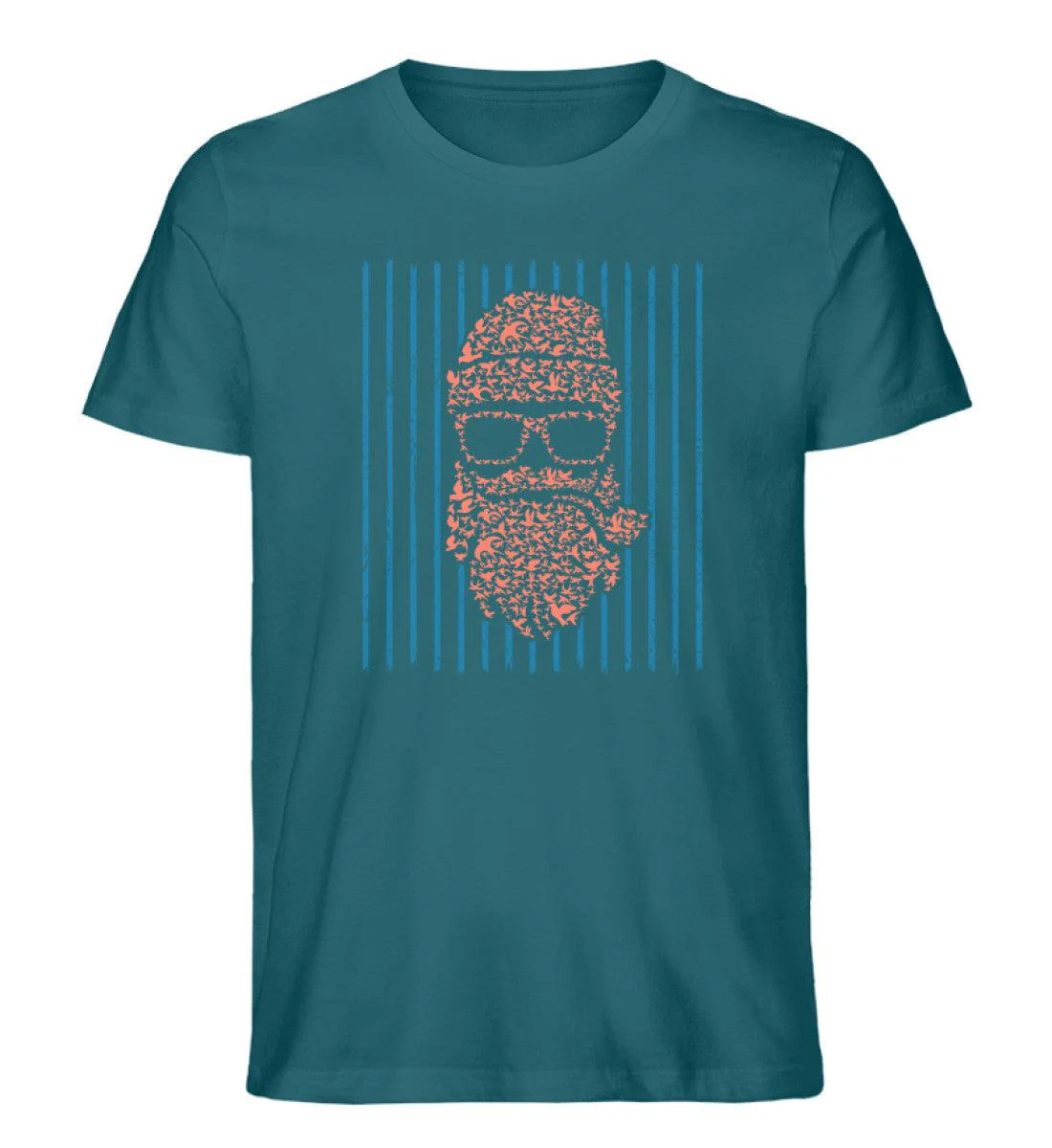 Seemann blaue Streifen · Herren Premium Bio T-Shirt - Image 6