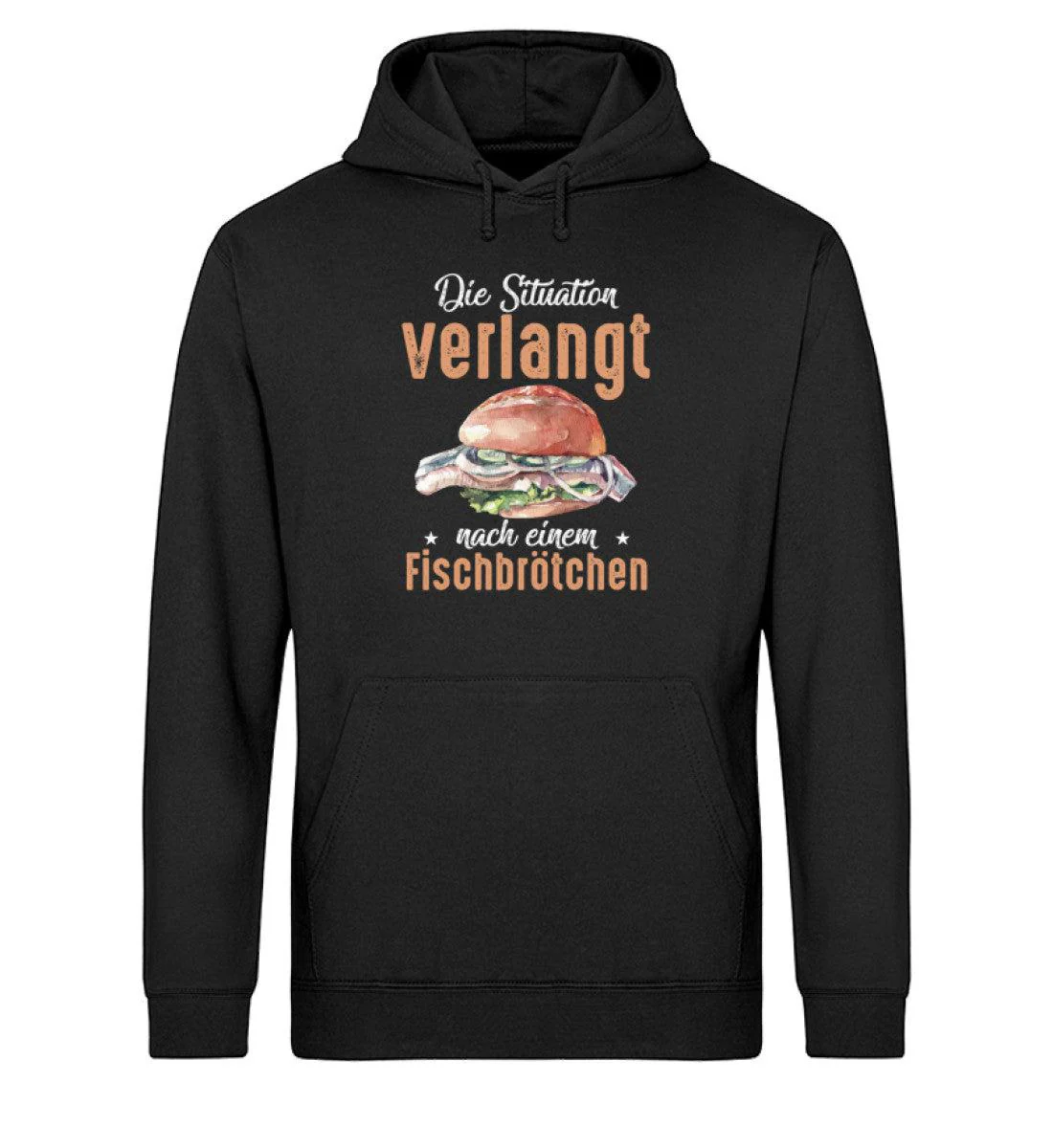 Situation Fischbrötchen · Unisex Bio Hoodie
