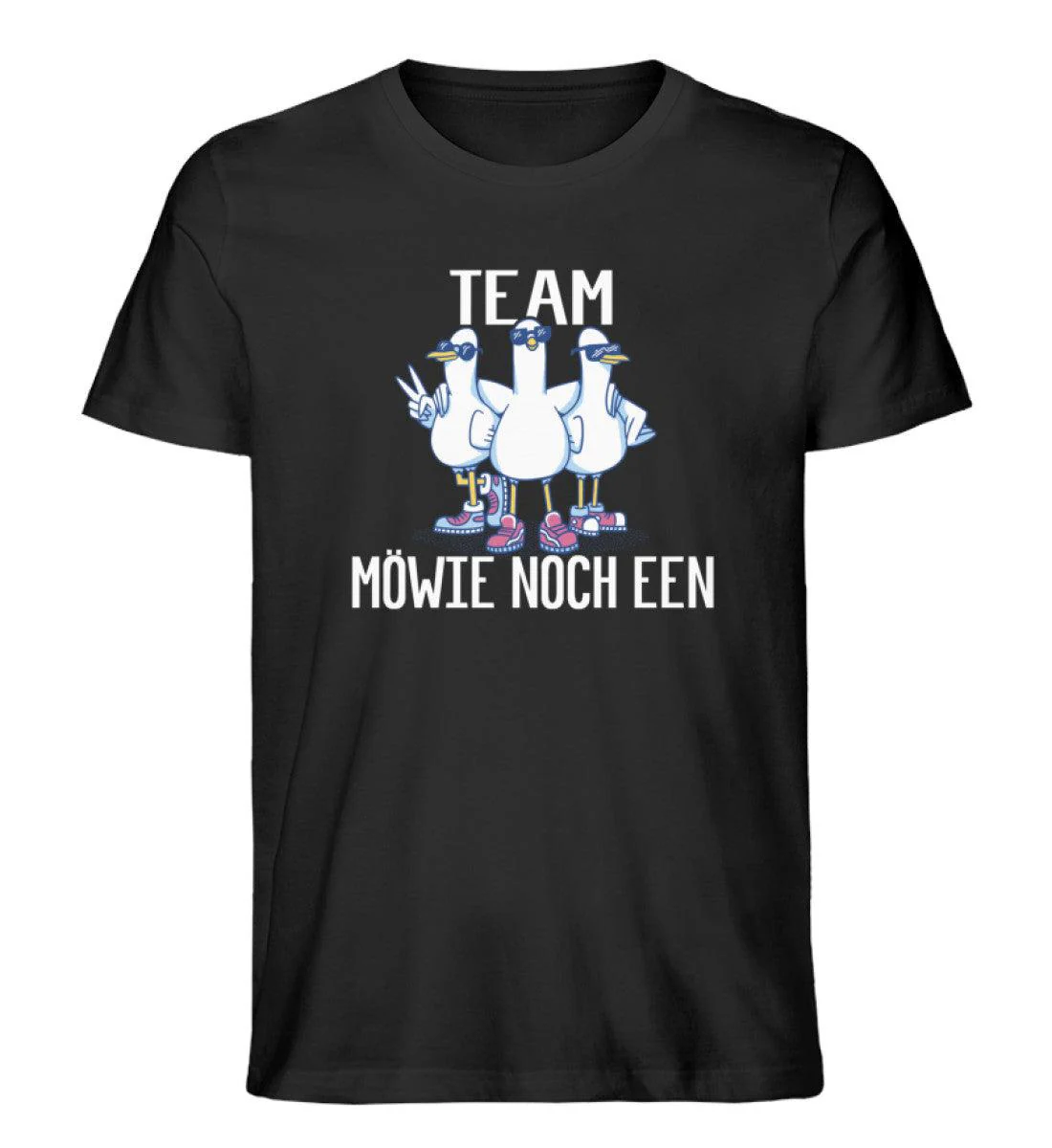 Team Möwie noch een · Herren Premium Bio T-Shirt
