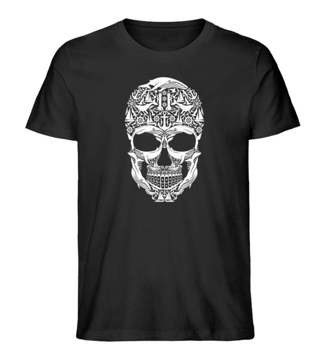 Totenkopf Symbole · Herren Premium Bio T-Shirt