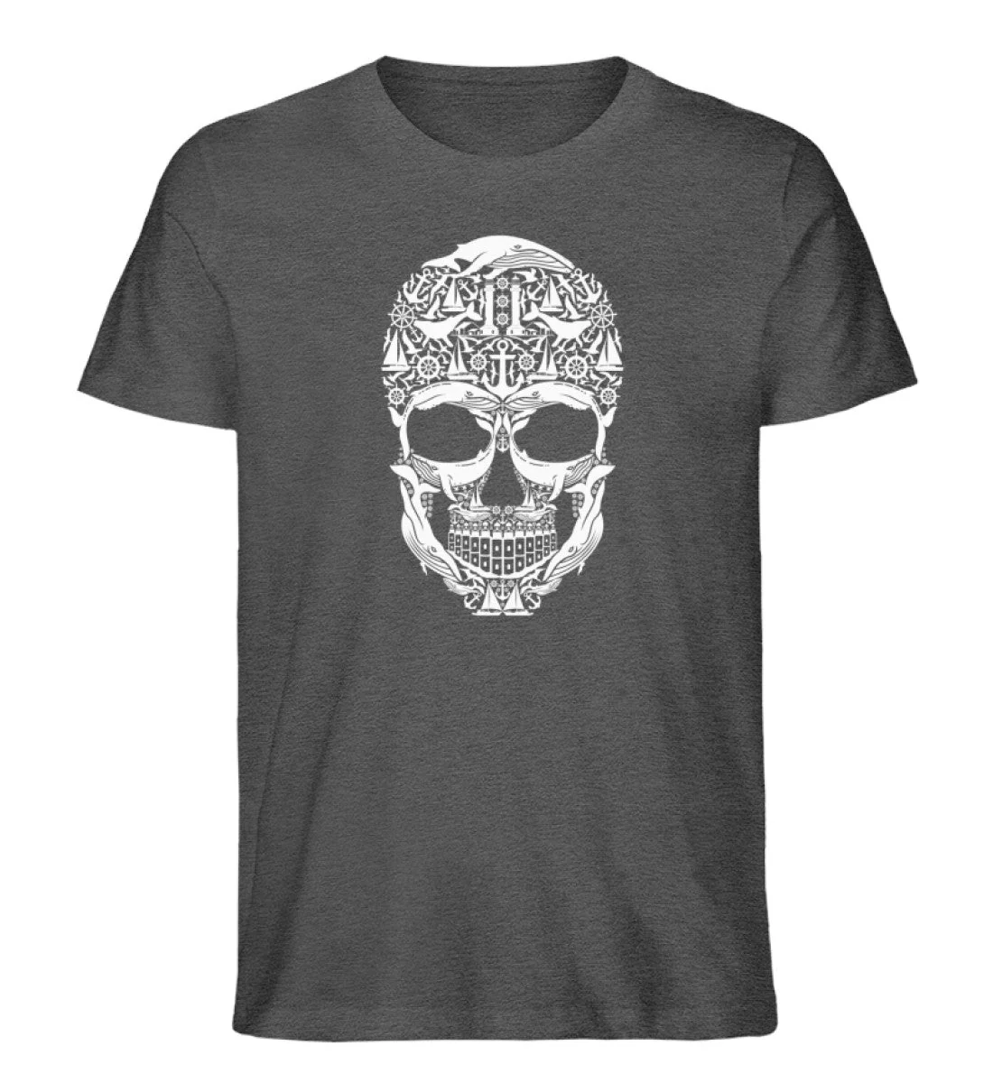 Totenkopf Symbole · Herren Premium Bio T-Shirt - Image 2