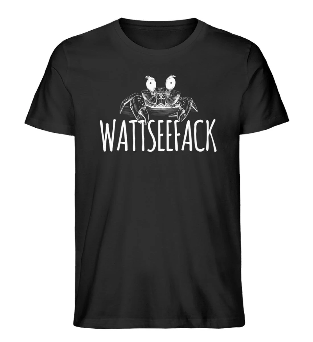 Wattseefack Krabbe · Herren Premium Bio T-Shirt