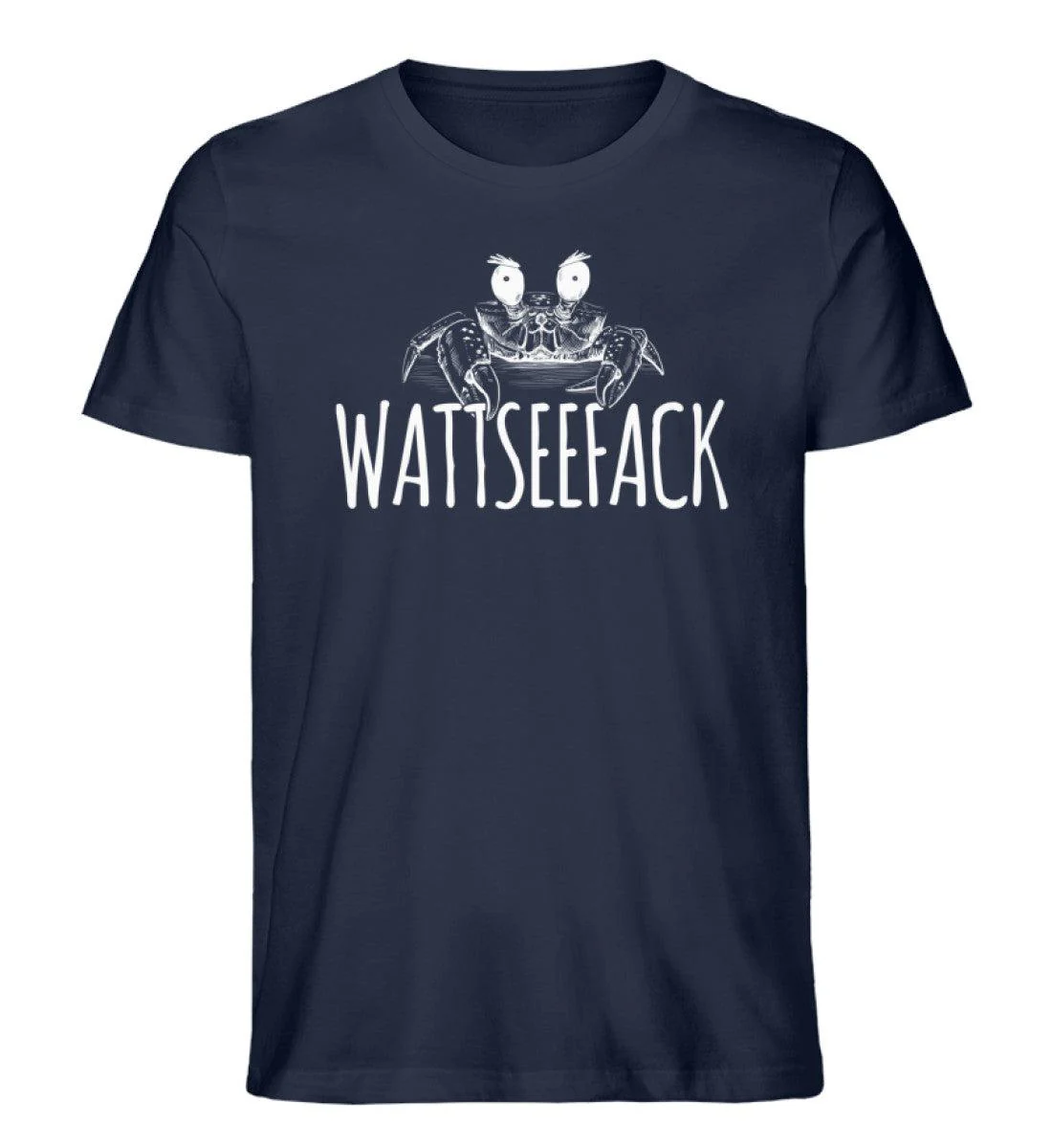 Wattseefack Krabbe · Herren Premium Bio T-Shirt - Image 3