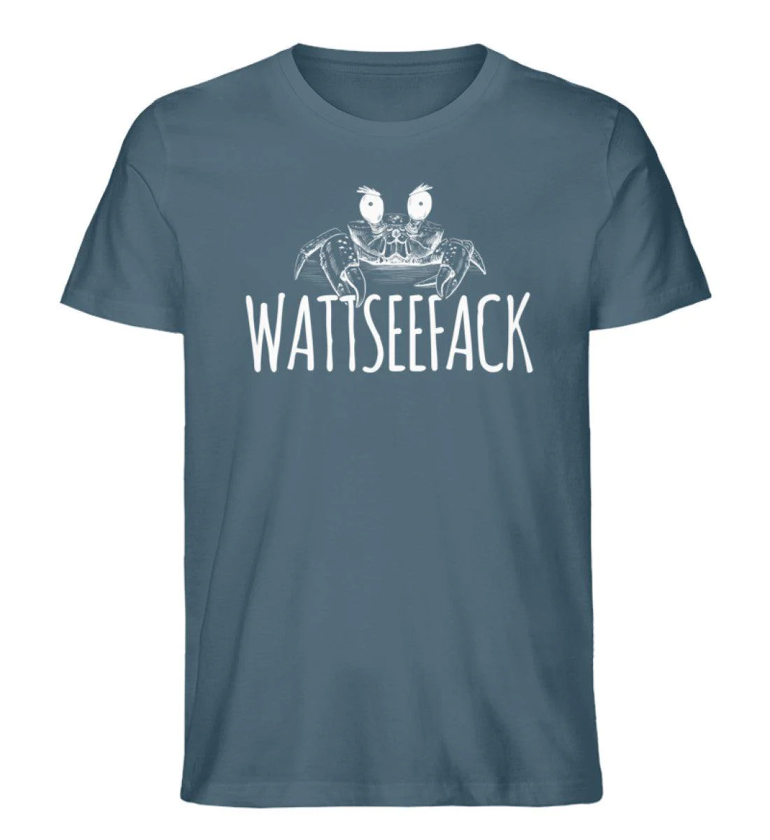 Wattseefack Krabbe · Herren Premium Bio T-Shirt - Image 4
