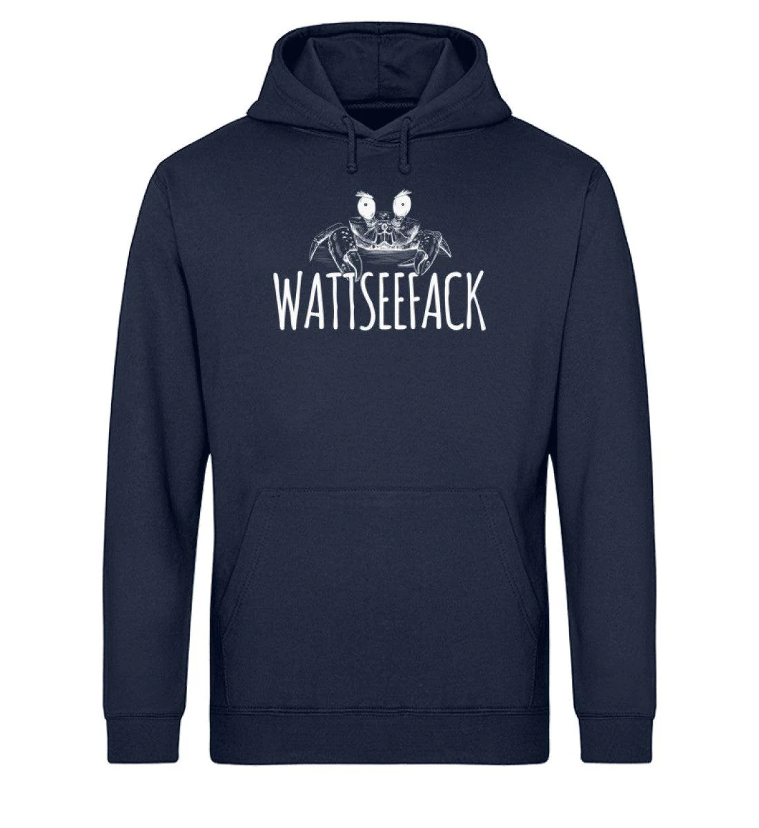 Wattseefack Krabbe · Unisex Bio Hoodie - Image 2