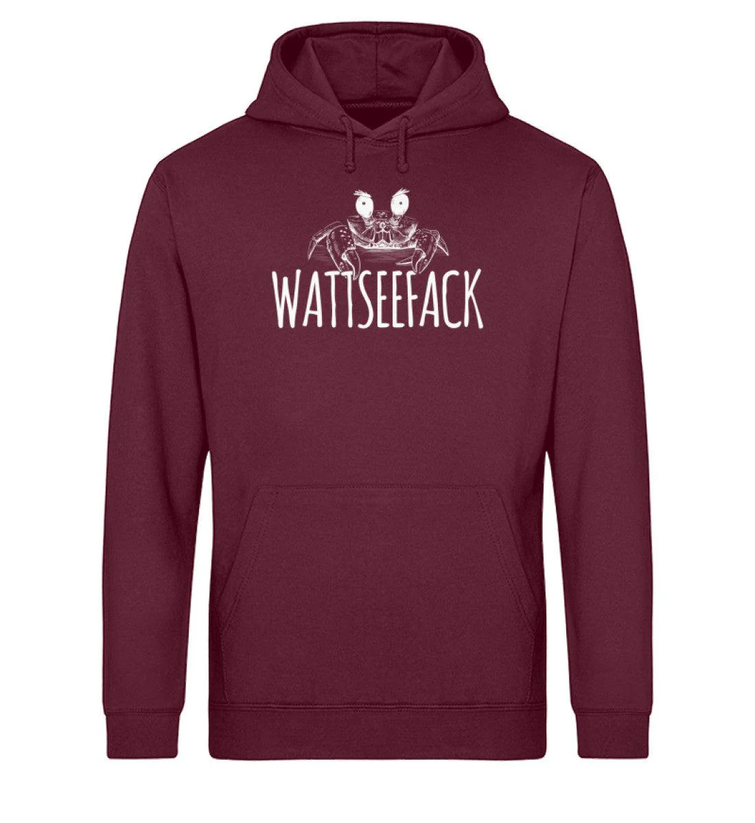 Wattseefack Krabbe · Unisex Bio Hoodie - Image 3