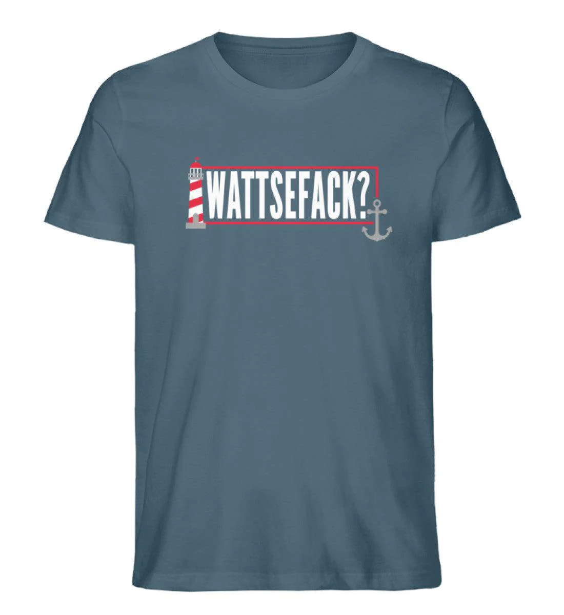 Wattsefack · Herren Premium Bio T-Shirt - Image 2