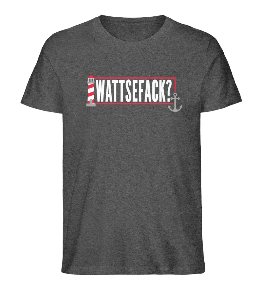 Wattsefack · Herren Premium Bio T-Shirt - Image 3