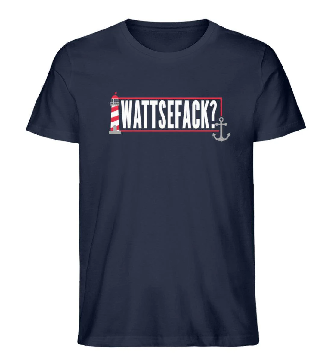 Wattsefack · Herren Premium Bio T-Shirt - Image 5